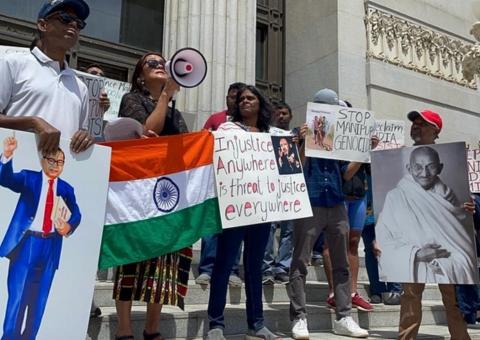 Indian-Americans hold protests against Manipur violence in 3 US states indian-americans-hold-protests-against-manipur-violence-in-3-us-states