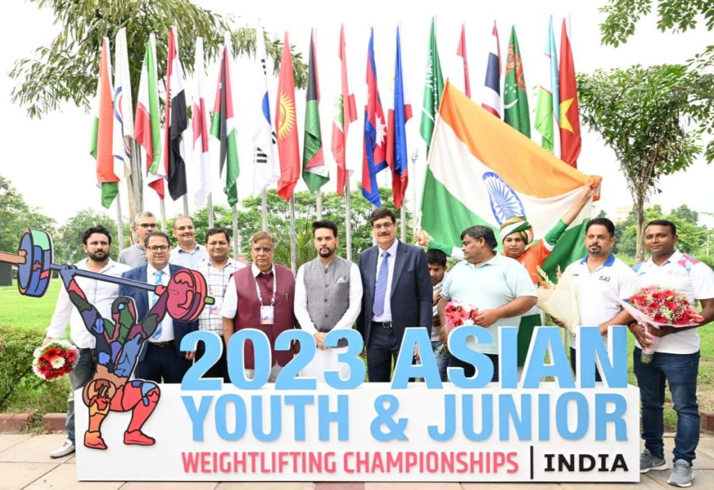 Sports Minister Anurag Thakur inaugurates Asian Youth and Junior Weightlifting Championships sports-minister-anurag-thakur-inaugurates-asian-youth-and-junior-weightlifting-championships
