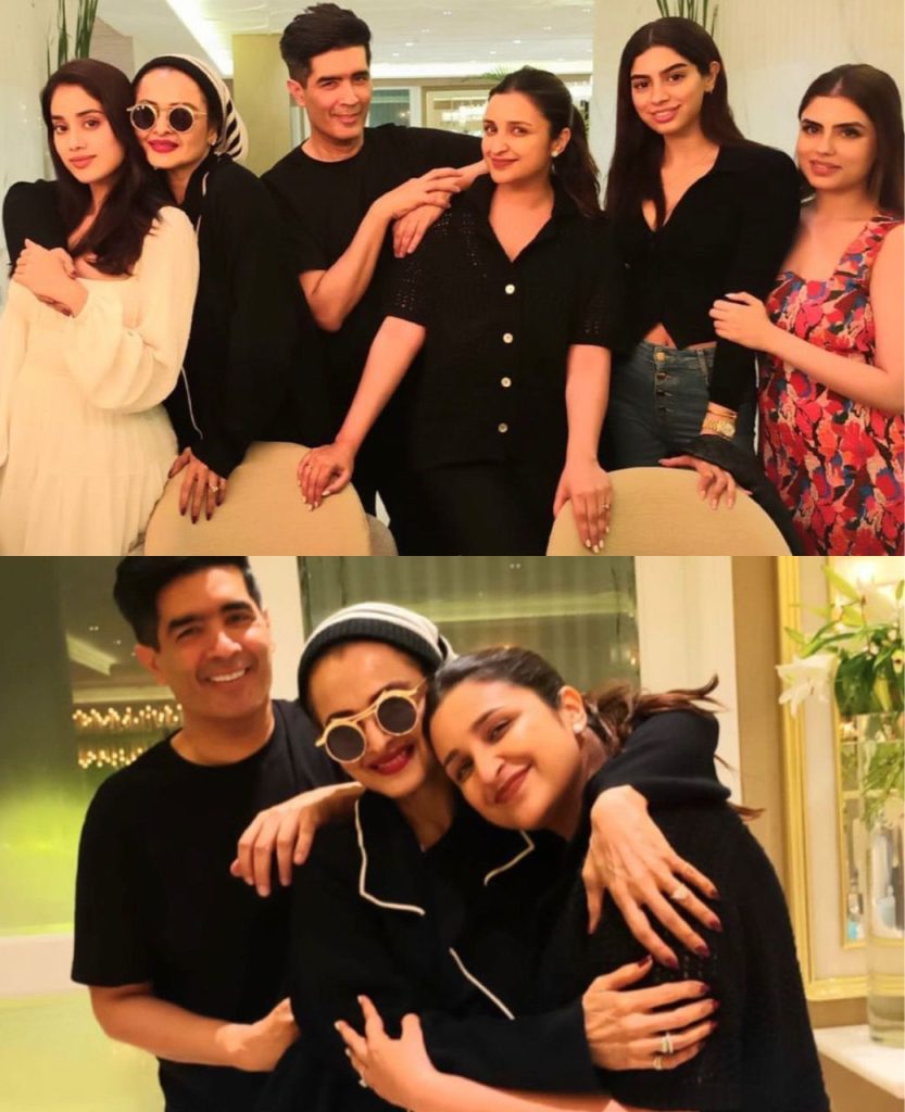 rekha-hugs-janhvi,-parineeti-at-manish-malhotra’s-house-party