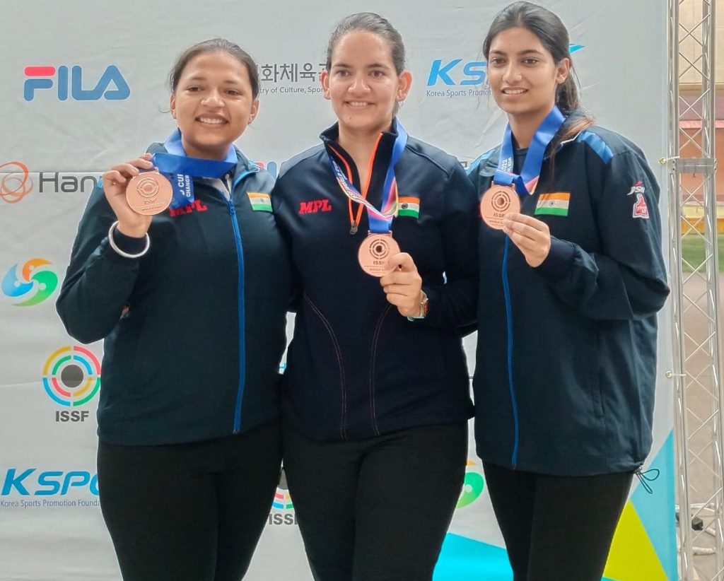 World University Games: India win gold in women’s Rifle 3-Position team, bronze in 10m Air Pistol team world-university-games:-india-win-gold-in-women’s-rifle-3-position-team,-bronze-in-10m-air-pistol-team