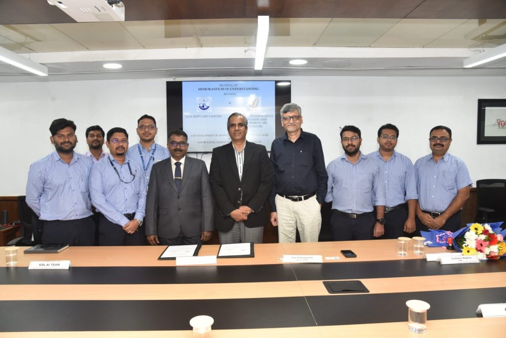 iisc-b’luru,-goa-shipyard-limited,-fsid-collaborate-for-ai-advancements-in-shipbuilding,-defence