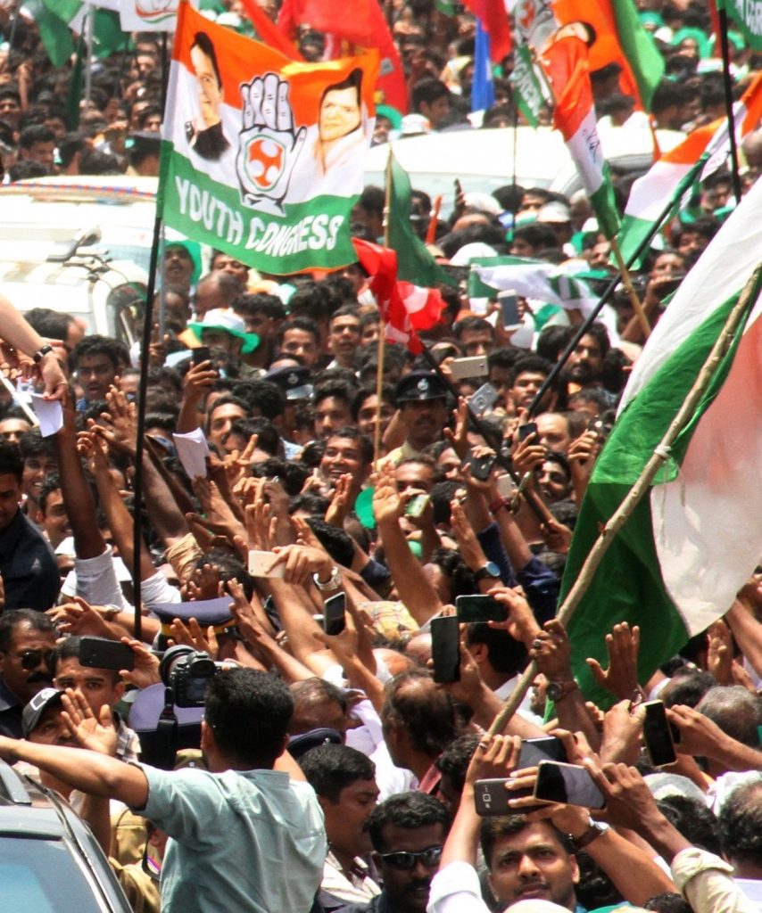 Celebrations breaks out in Wayanad after SC gives relief to Rahul celebrations-breaks-out-in-wayanad-after-sc-gives-relief-to-rahul