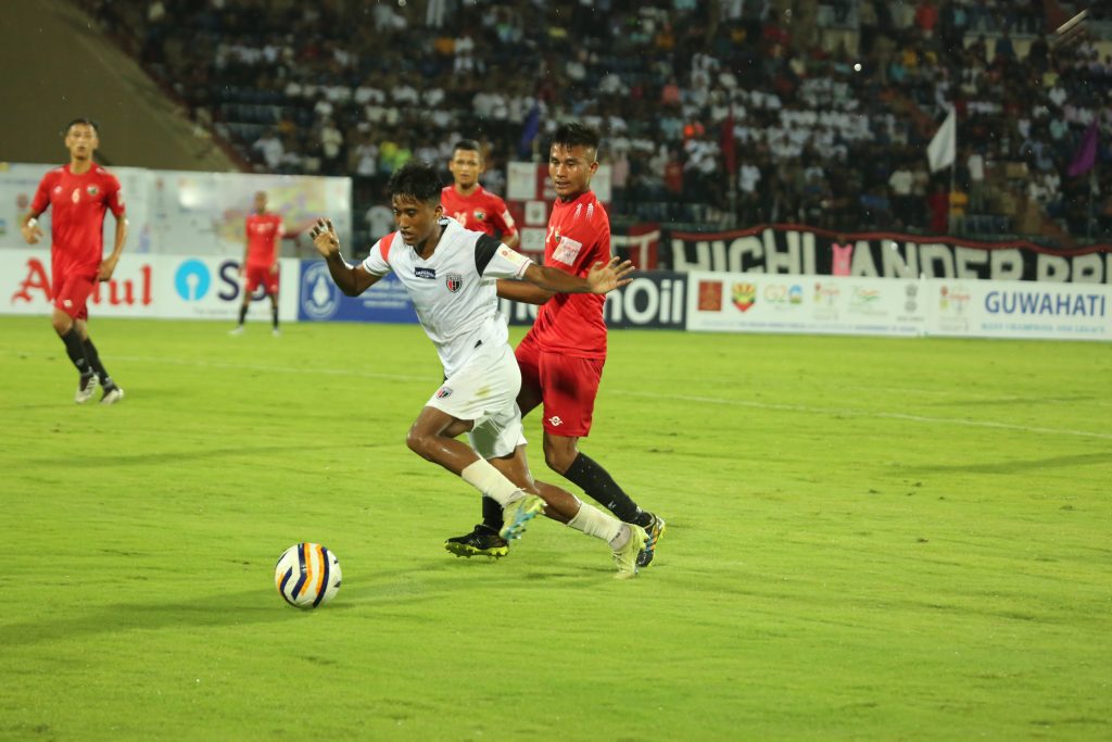 durand-cup-2023:-parthib-hattrick-leads-northeast-united-to-4-0-win-over-shillong-lajong
