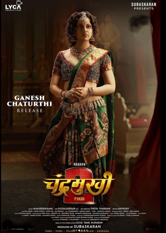Kangana Ranaut’s new look as Chandramukhi unveiled in ‘Chandramukhi 2’ poster kangana-ranaut’s-new-look-as-chandramukhi-unveiled-in-‘chandramukhi-2’-poster