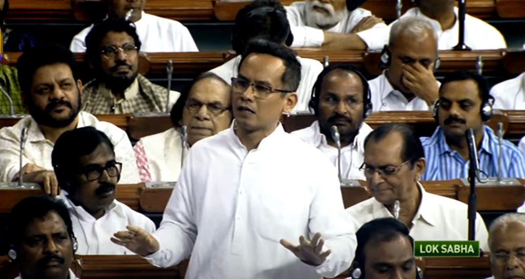 No-confidence motion: Gaurav Gogoi initiates discussion in place of Rahul, BJP questions change no-confidence-motion:-gaurav-gogoi-initiates-discussion-in-place-of-rahul,-bjp-questions-change