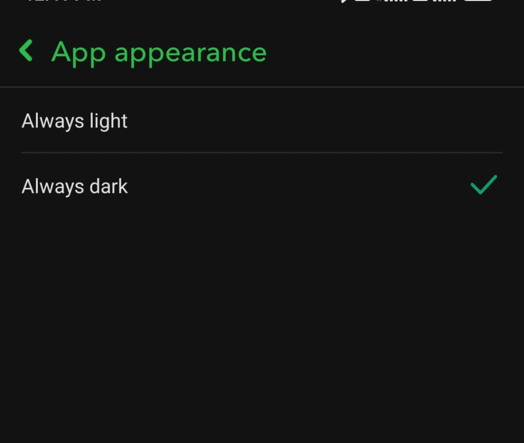 Snapchat allowing users to enable dark mode without subscription on Android snapchat-allowing-users-to-enable-dark-mode-without-subscription-on-android