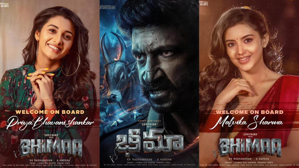 Priya Bhavani, Malvika cast as heroines in Kannada movie ‘Bhimaa’ priya-bhavani,-malvika-cast-as-heroines-in-kannada-movie-‘bhimaa’