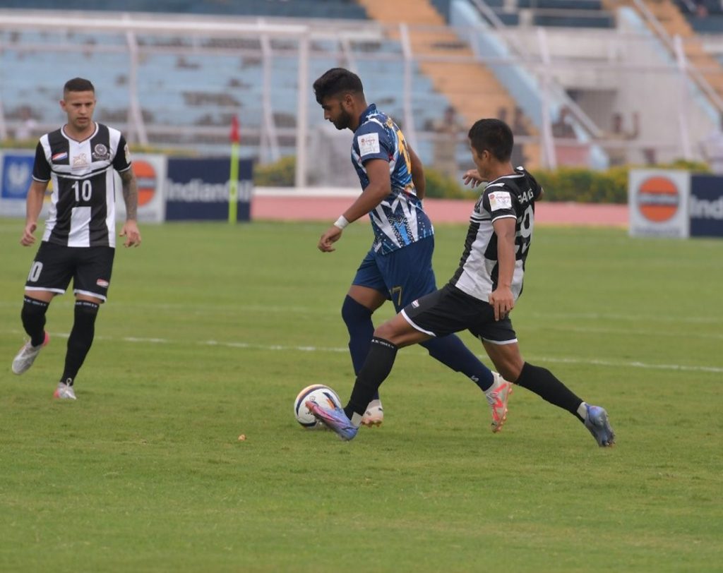 132nd-durand-cup:-mohammedan-sporting-register-2-0-win-over-indian-navy-football-team