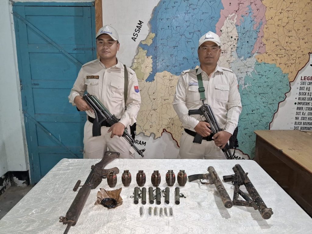 16-looted-arms,-11-types-ammunition-recovered-in-manipur