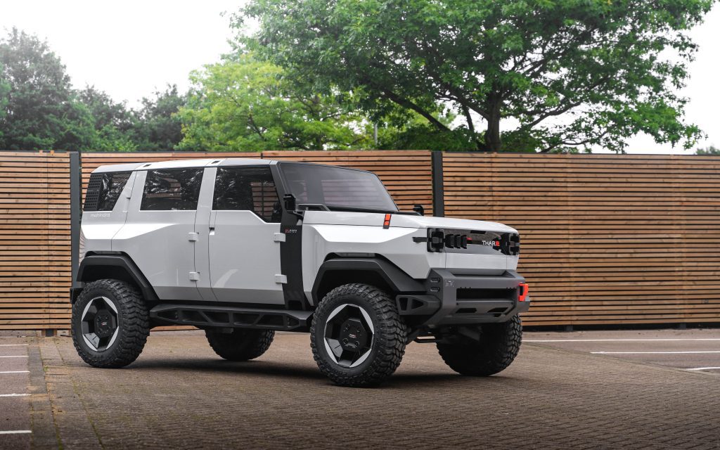 mahindra-unveils-electric-avatar-of-iconic-thar-suv