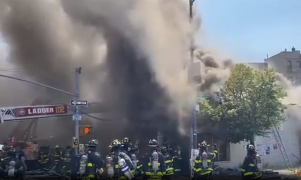 three-kids,-10-firefighters-injured-in-twin-brooklyn-fires