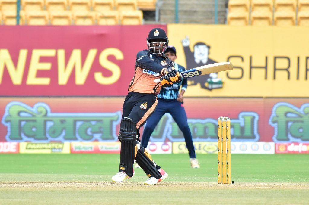 maharaja-trophy-ksca-t20:-blasters-continue-to-lose-as-hubli-tigers-savour-their-sixth-win