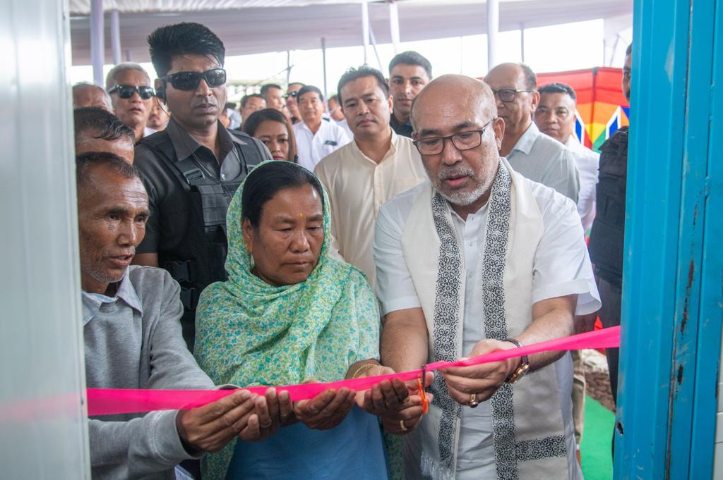 Permanent homes for violence-hit people to be built at original sites: Manipur CM permanent-homes-for-violence-hit-people-to-be-built-at-original-sites:-manipur-cm