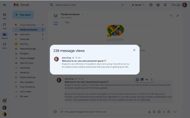 google-chat-to-show-view-counts-for-messages-in-spaces