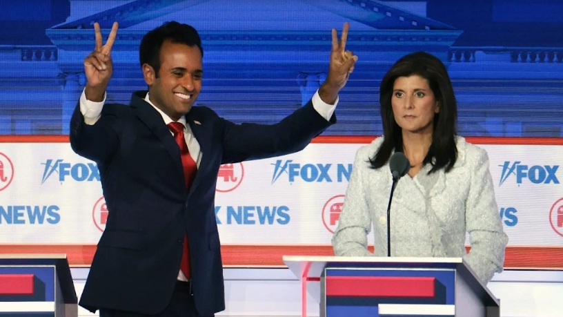 Haley v Ramaswamy: For the first time, 2 Indian-Americans spar in GOP debate haley-v-ramaswamy:-for-the-first-time,-2-indian-americans-spar-in-gop-debate