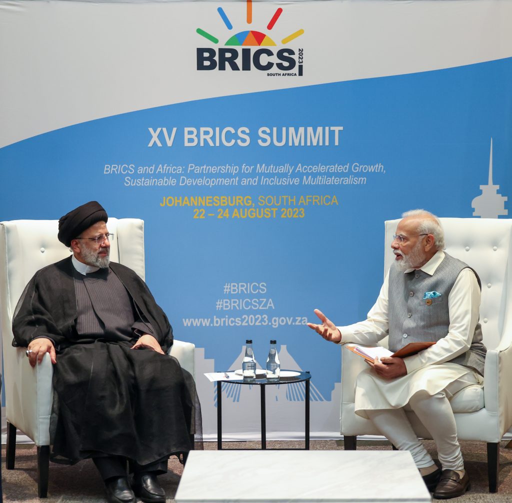PM Modi meets Iranian Prez, several African leaders on sidelines of BRICS summit pm-modi-meets-iranian-prez,-several-african-leaders-on-sidelines-of-brics-summit