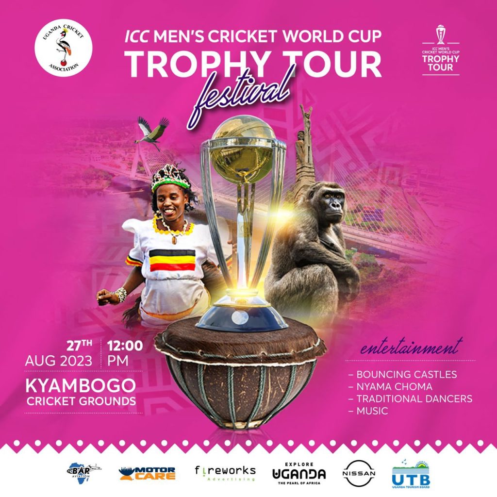 ugandan-president-museveni-to-unveil-touring-icc-men’s-cricket-world-cup-trophy