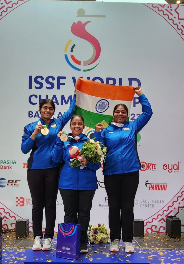 india-conclude-with-six-golds-at-baku-shooting-worlds