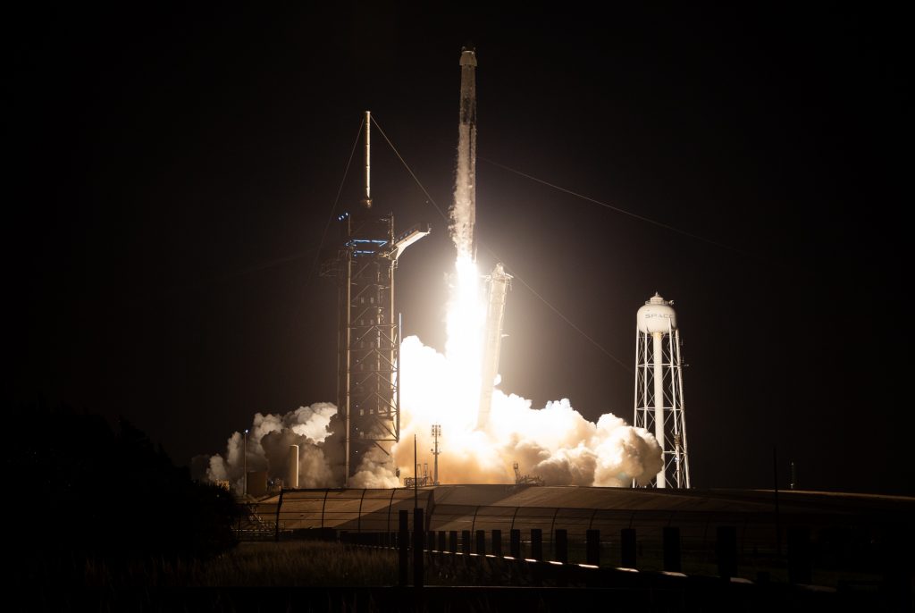 nasa’s-spacex-crew-7-mission-on-way-to-iss