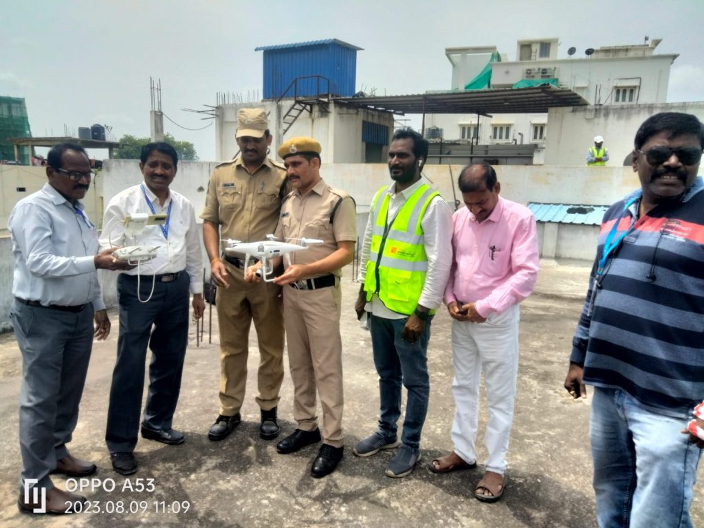 hmrl-commences-drone-survey-in-old-hyderabad-for-metro-works