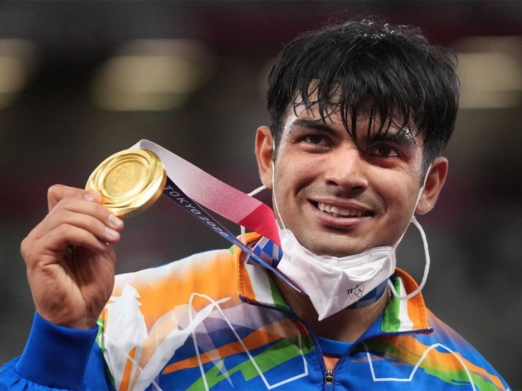 neeraj-chopra-makes-history-with-first-gold-for-india-in-world-championship-(ld)