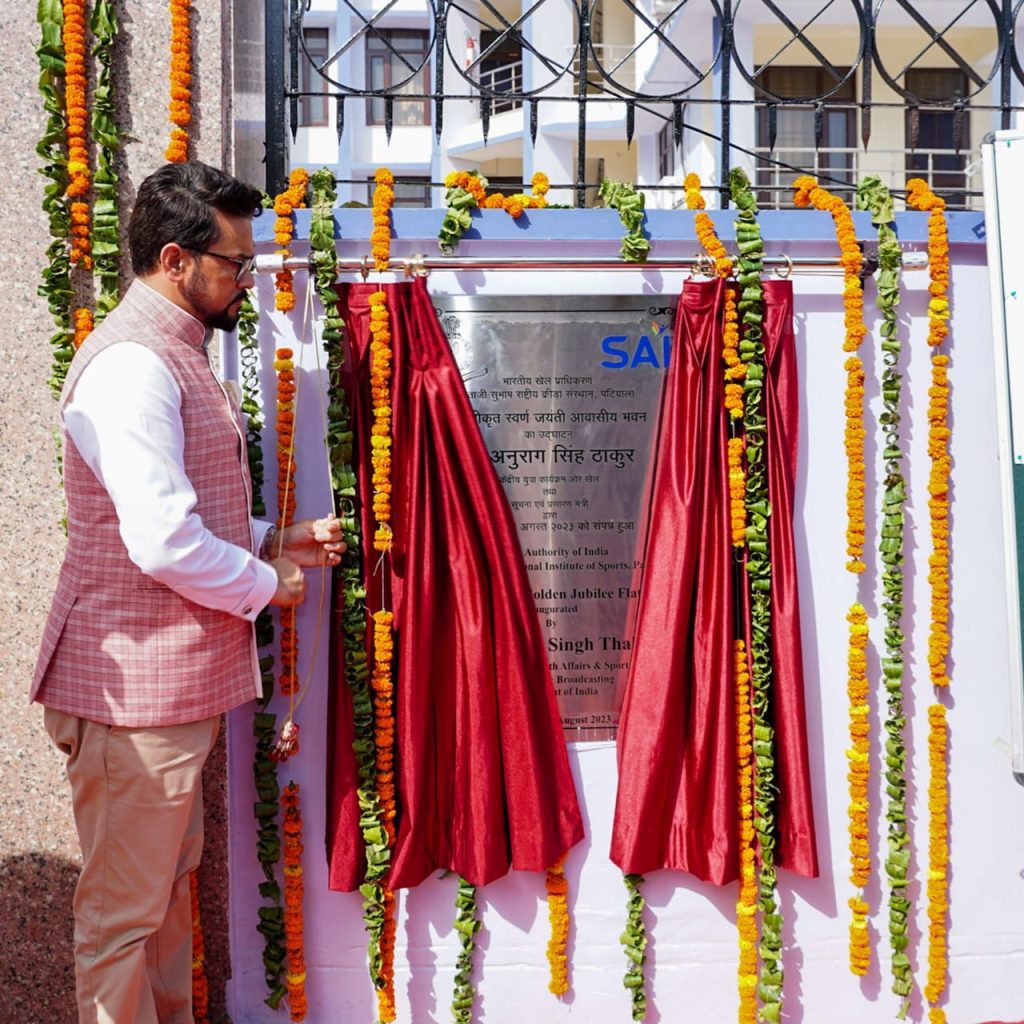 sports-minister-thakur-unveils-infrastructure-projects-worth-rs-13-crore-in-ns-nis-patiala;-interacts-with-asian-games-bound-athletes