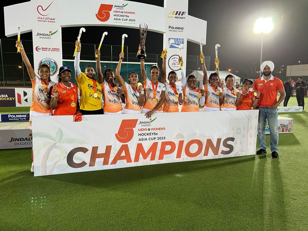 indian-women’s-hockey-team-beats-thailand-7-2-in-final;-wins-inaugural-women’s-hockey-5s-asia-cup