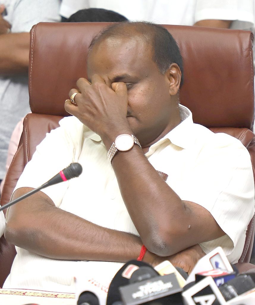 Karnataka ex-CM Kumaraswamy admitted to hospital in B’luru karnataka-ex-cm-kumaraswamy-admitted-to-hospital-in-b’luru