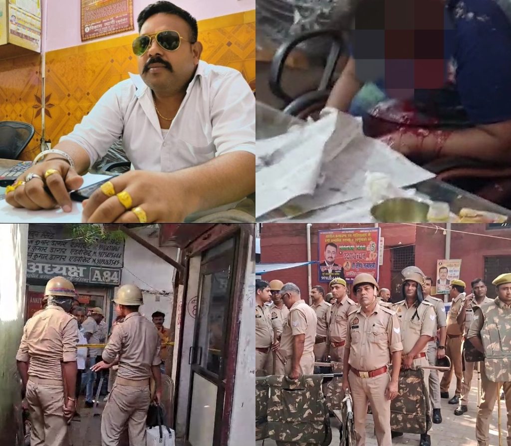 Lawyer shot dead in his chamber in Ghaziabad lawyer-shot-dead-in-his-chamber-in-ghaziabad