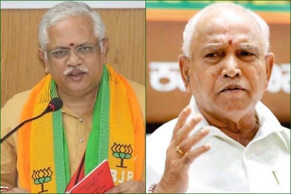 K’taka: Santhosh vs Yediyurappa fight out in open again k’taka:-santhosh-vs-yediyurappa-fight-out-in-open-again