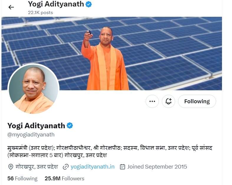Yogi’s popularity next to Modi on social media yogi’s-popularity-next-to-modi-on-social-media