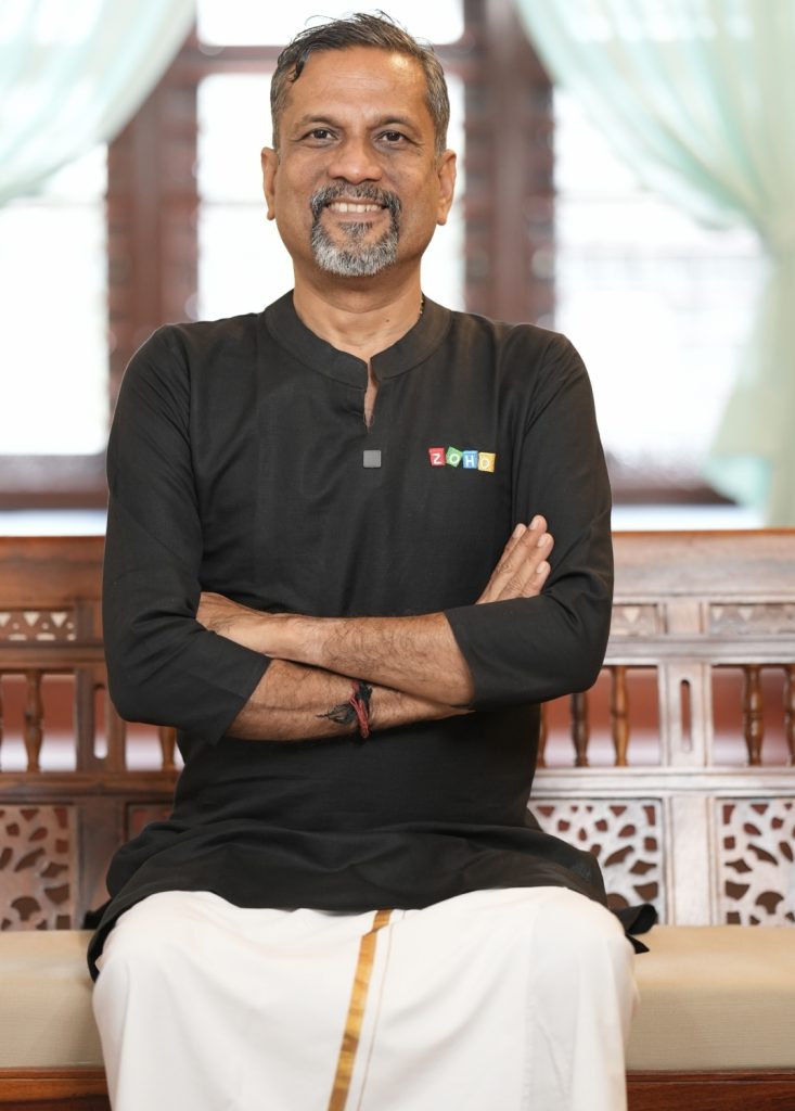 zoho-surpasses-100-mn-users,-sridhar-vembu-says-‘not-done-yet’