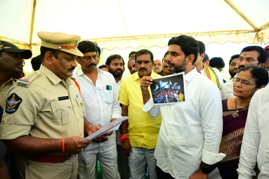 tdp,-ysrcp-play-blame-game-for-violence-during-lokesh’s-padayatra