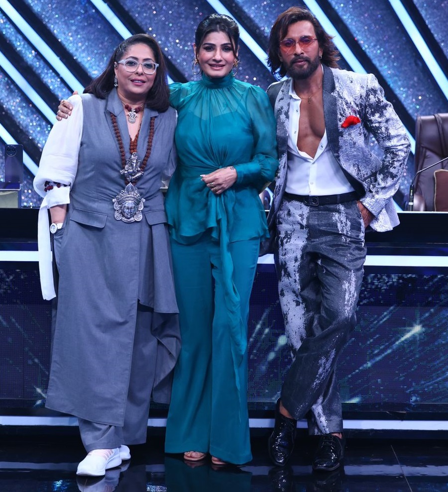 ‘ibd-3’:-raveena-tandon-performs-her-iconic-‘tip-tip-barsa-paani’
