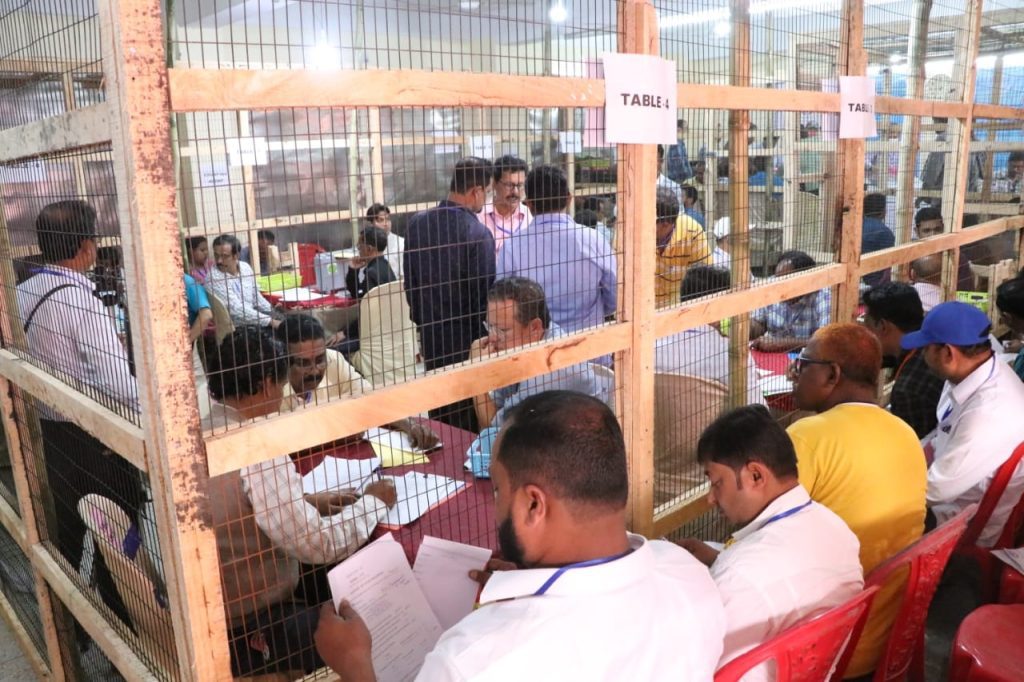 Vote counting underway for Tripura bypolls, BJP candidates leading (Ld) vote-counting-underway-for-tripura-bypolls,-bjp-candidates-leading-(ld)