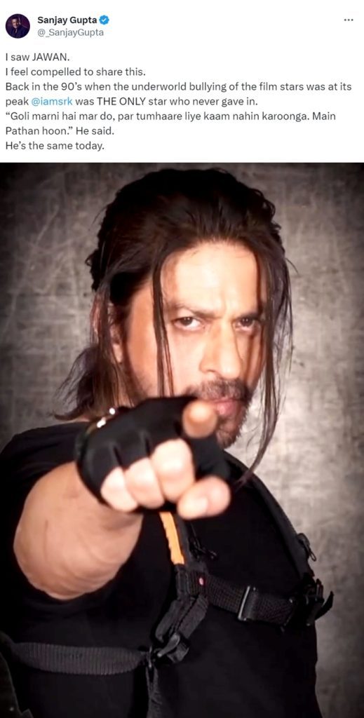 ‘Main Pathan hoon’: SRK was the only star who refused to cower before the underworld ‘main-pathan-hoon’:-srk-was-the-only-star-who-refused-to-cower-before-the-underworld