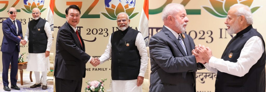 pm-modi-meets-brazil,-korean-presidents-and-german-chancellor