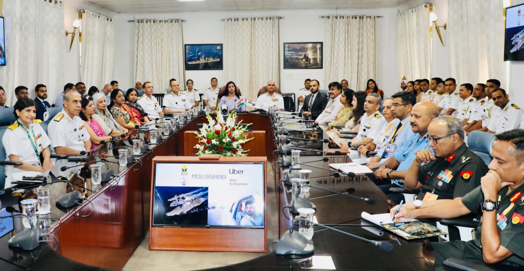 navy-signs-mou-with-uber:-to-provide-mobility-solutions-to-naval-personnel,-their-families