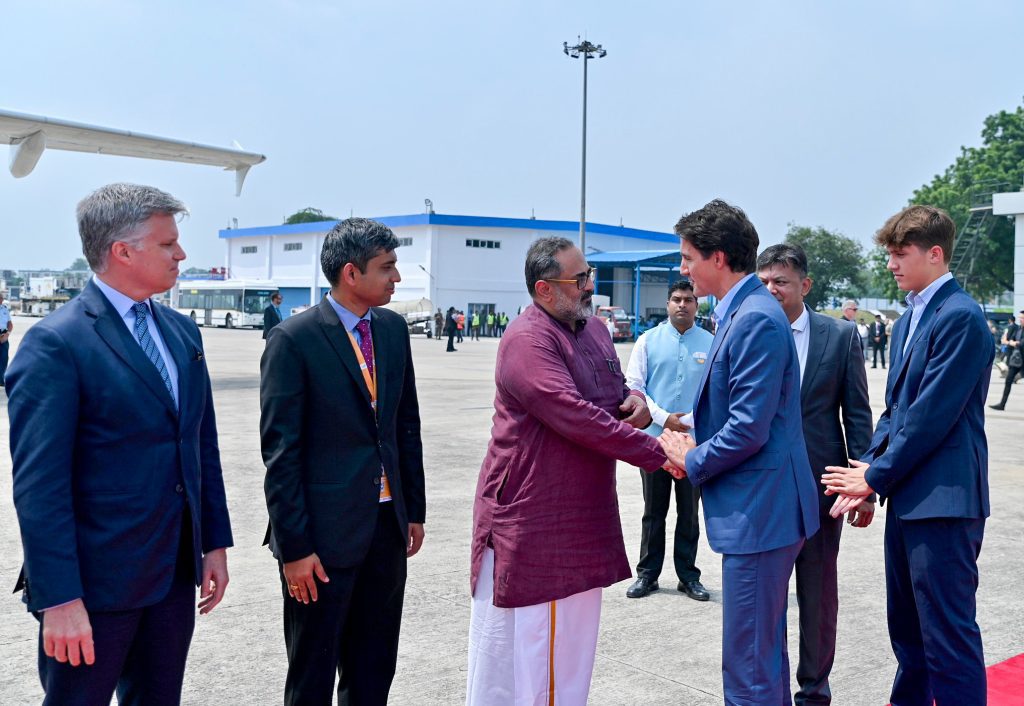 Trudeau finally departs for Canada after technical snag of his plane resolved (Ld) trudeau-finally-departs-for-canada-after-technical-snag-of-his-plane-resolved-(ld)