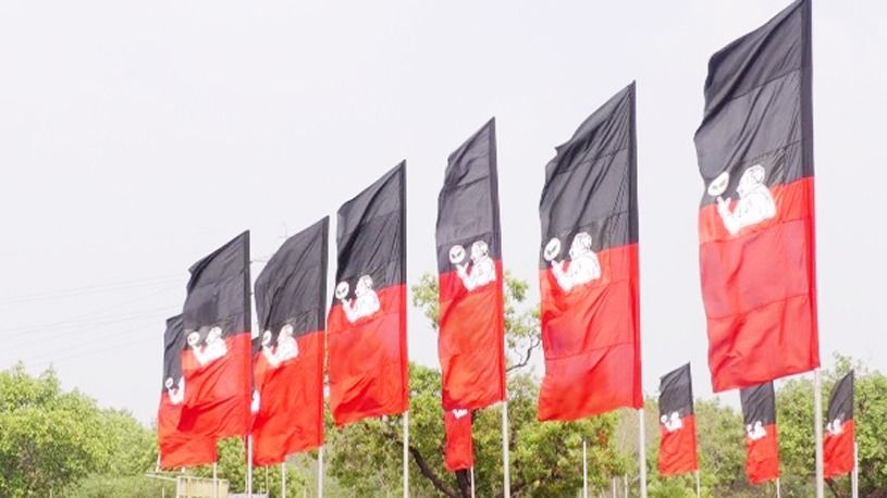 AIADMK stages protest against delay in construction of fishing harbour aiadmk-stages-protest-against-delay-in-construction-of-fishing-harbour