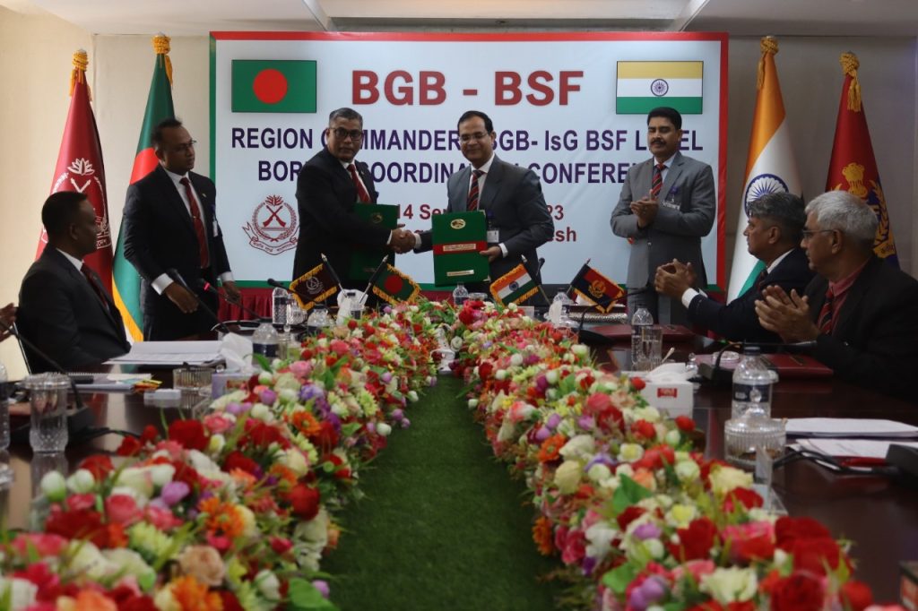bsf,-bgb-to-tighten-vigil-against-drugs-smuggling,-infiltration-along-india-b’desh-frontiers