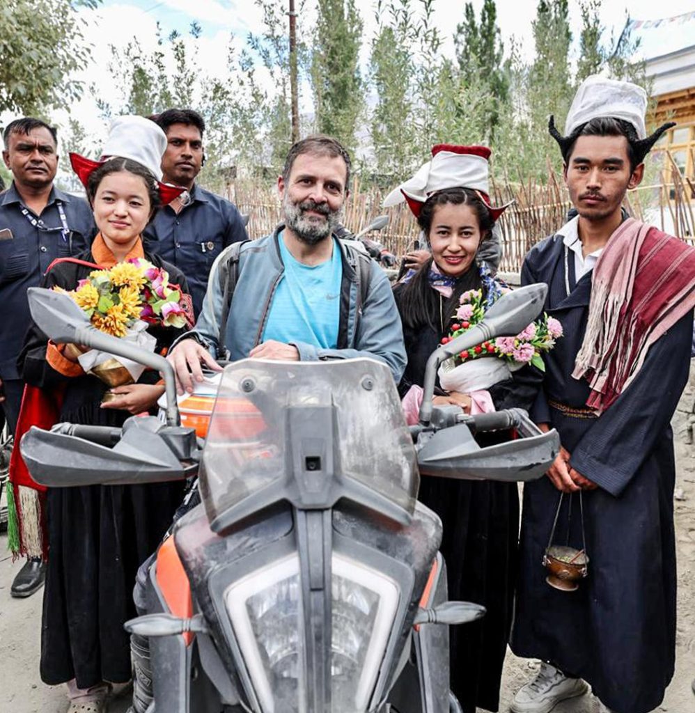 PM Modi’s stance on Chinese incursion ‘heart-breaking’: Rahul in ‘Motorcycle Diaries’ (2nd Ld) pm-modi’s-stance-on-chinese-incursion-‘heart-breaking’:-rahul-in-‘motorcycle-diaries’-(2nd-ld)