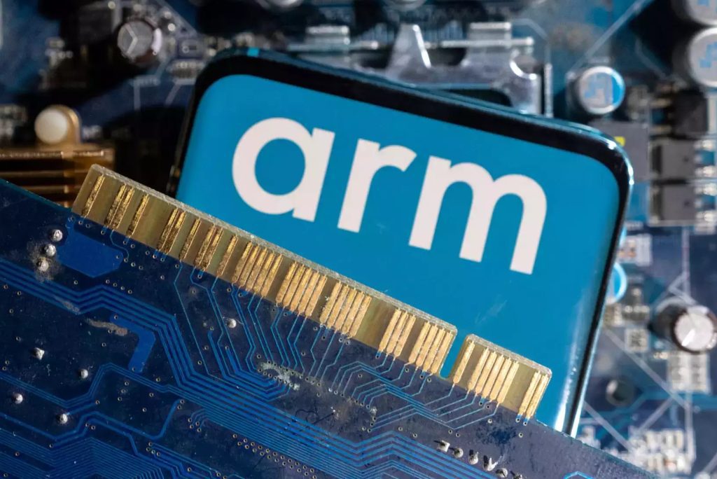 british-chip-designer-arm-valued-at-nearly-$60-bn-up-25%-in-nasdaq-debut