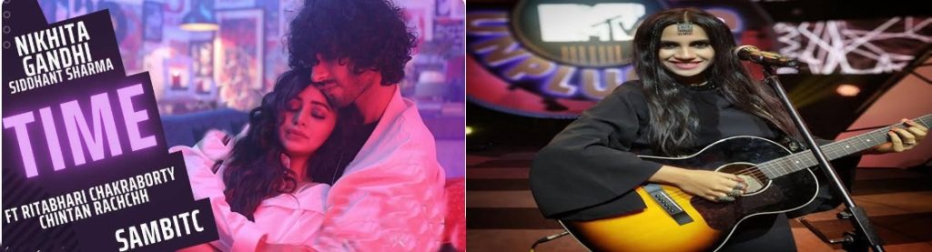 nikhita-gandhi-teams-up-with-ritabhari-chakraborty-for-music-video-of-‘time’