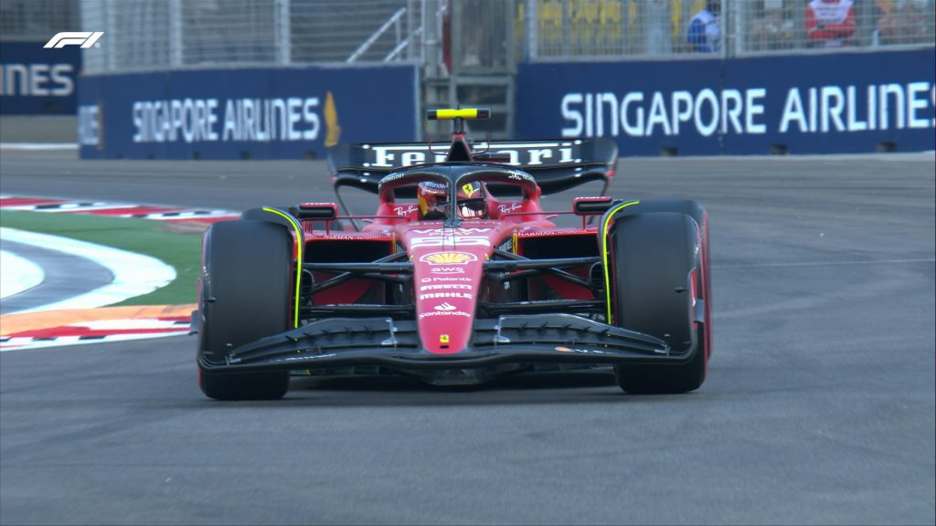 formula-1:-ferrari’s-sainz-tops-final-practice-for-singapore-gp