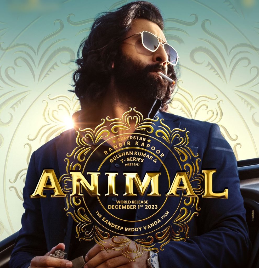 ranbir-kapoor-looks-suave-in-new-poster-of-‘animal’;-fans-hail-it-as-‘blockbuster’