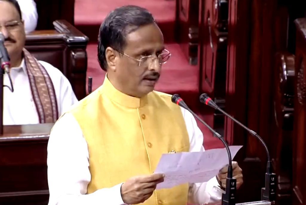 Former UP DyCM Dinesh Sharma takes oath as RS MP former-up-dycm-dinesh-sharma-takes-oath-as-rs-mp