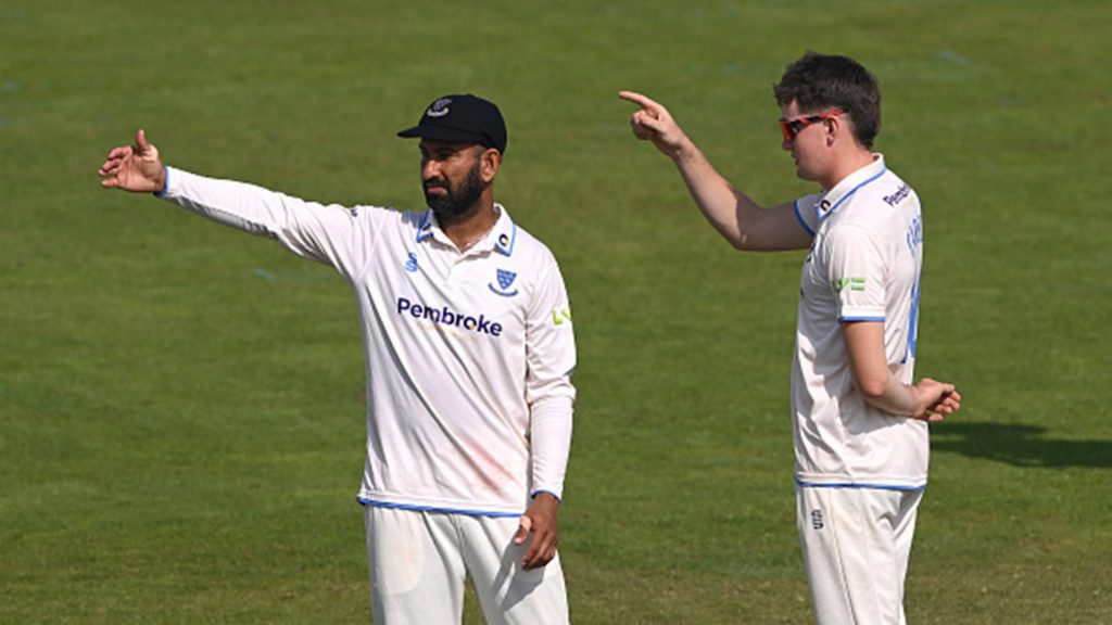 County Championship: Pujara suspended for one match, Sussex docked 12 points county-championship:-pujara-suspended-for-one-match,-sussex-docked-12-points