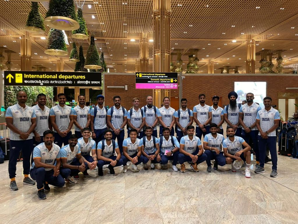 Asian Games: Indian men’s hockey team leaves for Hangzhou asian-games:-indian-men’s-hockey-team-leaves-for-hangzhou