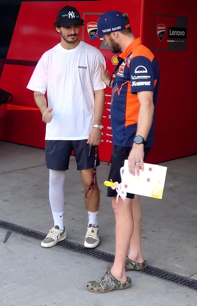 Jorge Martin, Francesco Bagnaia arrive at Buddh International Circuit jorge-martin,-francesco-bagnaia-arrive-at-buddh-international-circuit